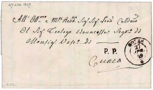 Lot 18 - prefilatelia - Ghiglione 1885 Philatelic Auction #94 Lot 18 - prefilatelia - Ghiglione 1885 Philatelic Auction #94
