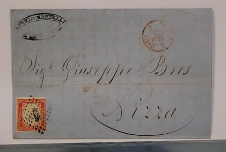 Lot 232 - vie di mare - Ghiglione 1885 Philatelic Auction #94 Lot 232 - vie di mare - Ghiglione 1885 Philatelic Auction #94
