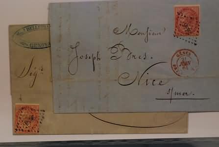 Lot 235 - vie di mare - Ghiglione 1885 Philatelic Auction #94 Lot 235 - vie di mare - Ghiglione 1885 Philatelic Auction #94