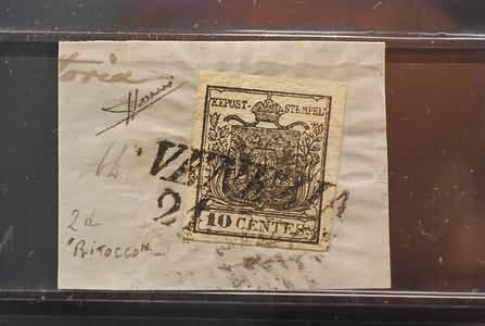 Lot 261 - lombardo veneto - Ghiglione 1885 Philatelic Auction #94 Lot 261 - lombardo veneto - Ghiglione 1885 Philatelic Auction #94