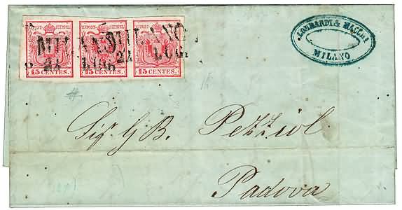 Lot 264 - lombardo veneto - Ghiglione 1885 Philatelic Auction #94 Lot 264 - lombardo veneto - Ghiglione 1885 Philatelic Auction #94