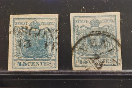 Lot 270 - lombardo veneto - Ghiglione 1885 Philatelic Auction #94 Lot 270 - lombardo veneto - Ghiglione 1885 Philatelic Auction #94