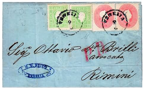 Lot 302 - lombardo veneto - Ghiglione 1885 Philatelic Auction #94 Lot 302 - lombardo veneto - Ghiglione 1885 Philatelic Auction #94