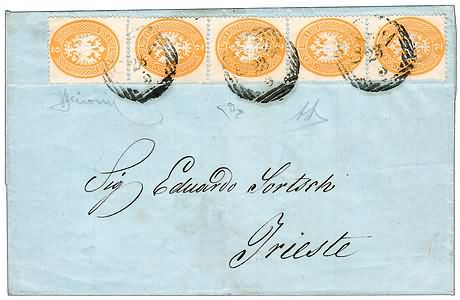 Lot 313 - lombardo veneto - Ghiglione 1885 Philatelic Auction #94 Lot 313 - lombardo veneto - Ghiglione 1885 Philatelic Auction #94