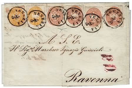 Lot 324 - lombardo veneto - Ghiglione 1885 Philatelic Auction #94 Lot 324 - lombardo veneto - Ghiglione 1885 Philatelic Auction #94