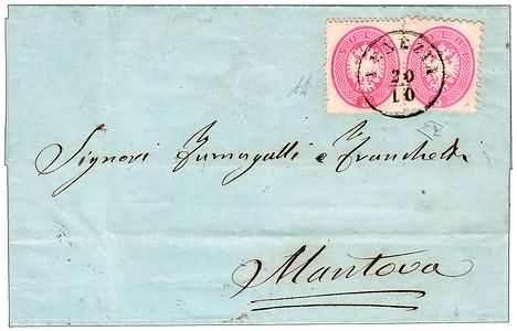 Lot 325 - lombardo veneto - Ghiglione 1885 Philatelic Auction #94 Lot 325 - lombardo veneto - Ghiglione 1885 Philatelic Auction #94