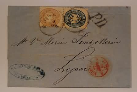 Lot 336 - lombardo veneto - Ghiglione 1885 Philatelic Auction #94 Lot 336 - lombardo veneto - Ghiglione 1885 Philatelic Auction #94