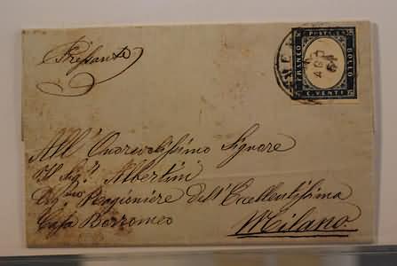 Lot 348 - lombardo veneto annullamenti - Ghiglione 1885 Philatelic Auction #94 Lot 348 - lombardo veneto annullamenti - Ghiglione 1885 Philatelic Auction #94