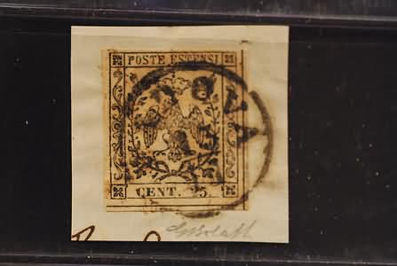 Lot 379 - modena  -  Ghiglione 1885 Philatelic Auction #94