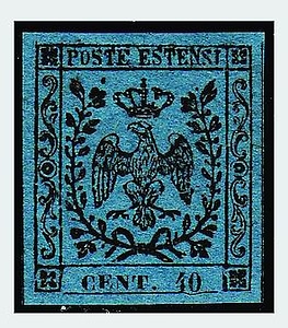Lot 385 - modena  -  Ghiglione 1885 Philatelic Auction #94
