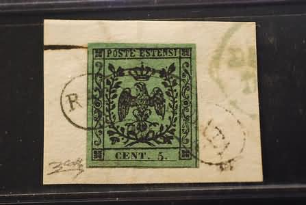 Lot 393 - modena  -  Ghiglione 1885 Philatelic Auction #94