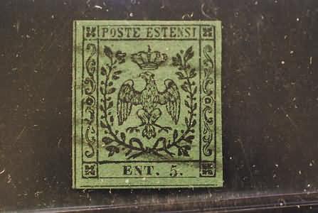 Lot 395 - modena  -  Ghiglione 1885 Philatelic Auction #94