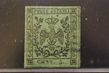 Lot 397 - modena  -  Ghiglione 1885 Philatelic Auction #94