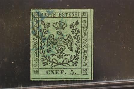 Lot 398 - modena  -  Ghiglione 1885 Philatelic Auction #94