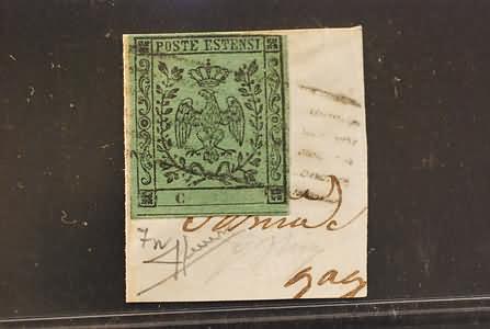 Lot 400 - modena  -  Ghiglione 1885 Philatelic Auction #94