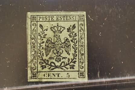 Lot 406 - modena - Ghiglione 1885 Philatelic Auction #94 Lot 406 - modena - Ghiglione 1885 Philatelic Auction #94