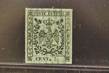 Lot 408 - modena - Ghiglione 1885 Philatelic Auction #94 Lot 408 - modena - Ghiglione 1885 Philatelic Auction #94