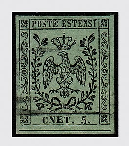 Lot 409 - modena - Ghiglione 1885 Philatelic Auction #94 Lot 409 - modena - Ghiglione 1885 Philatelic Auction #94