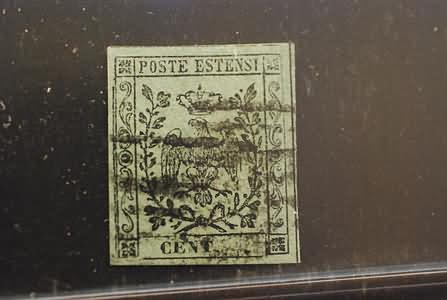 Lot 411 - modena - Ghiglione 1885 Philatelic Auction #94 Lot 411 - modena - Ghiglione 1885 Philatelic Auction #94