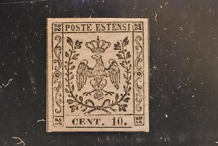 Lot 414 - modena - Ghiglione 1885 Philatelic Auction #94 Lot 414 - modena - Ghiglione 1885 Philatelic Auction #94
