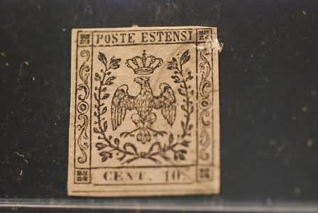 Lot 418 - modena - Ghiglione 1885 Philatelic Auction #94 Lot 418 - modena - Ghiglione 1885 Philatelic Auction #94