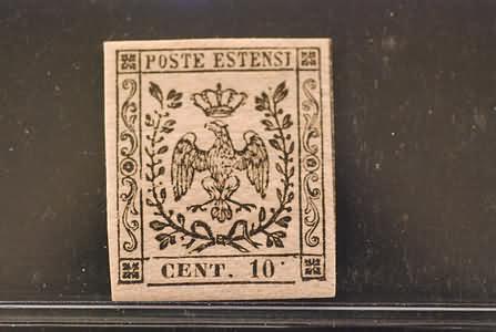 Lot 425 - modena - Ghiglione 1885 Philatelic Auction #94 Lot 425 - modena - Ghiglione 1885 Philatelic Auction #94