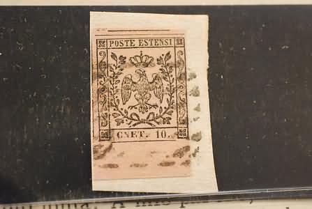 Lot 430 - modena - Ghiglione 1885 Philatelic Auction #94 Lot 430 - modena - Ghiglione 1885 Philatelic Auction #94