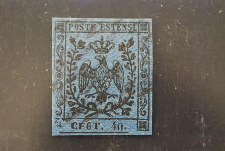 Lot 438 - modena - Ghiglione 1885 Philatelic Auction #94 Lot 438 - modena - Ghiglione 1885 Philatelic Auction #94