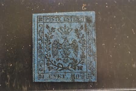 Lot 444 - modena - Ghiglione 1885 Philatelic Auction #94 Lot 444 - modena - Ghiglione 1885 Philatelic Auction #94