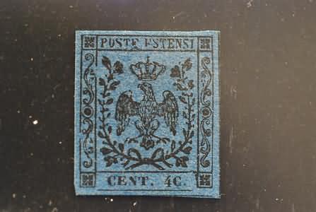 Lot 446 - modena - Ghiglione 1885 Philatelic Auction #94 Lot 446 - modena - Ghiglione 1885 Philatelic Auction #94