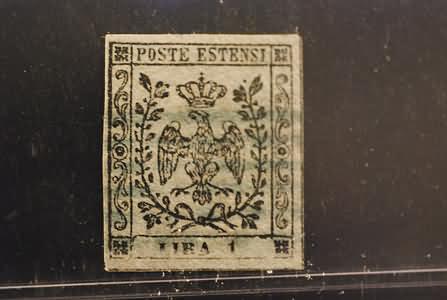 Lot 448 - modena - Ghiglione 1885 Philatelic Auction #94 Lot 448 - modena - Ghiglione 1885 Philatelic Auction #94