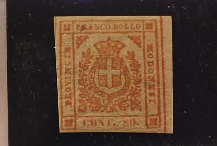 Lot 505 - modena - Ghiglione 1885 Philatelic Auction #94 Lot 505 - modena - Ghiglione 1885 Philatelic Auction #94