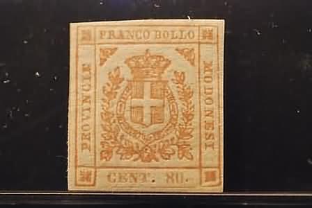 Lot 508 - modena - Ghiglione 1885 Philatelic Auction #94 Lot 508 - modena - Ghiglione 1885 Philatelic Auction #94