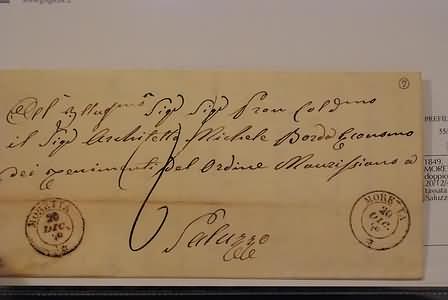 Lot 85 - prefilatelia  -  Ghiglione 1885 Philatelic Auction #94